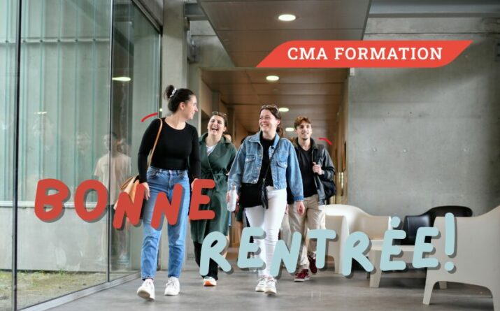 Bonne rentrée 2024 avec CMA Formation Bretagne !